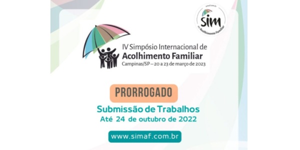 Imagem Diário Campineiro: Inscrições para Simpósio Internacional de Acolhimento Familiar, em Campinas, vão até o dia 24