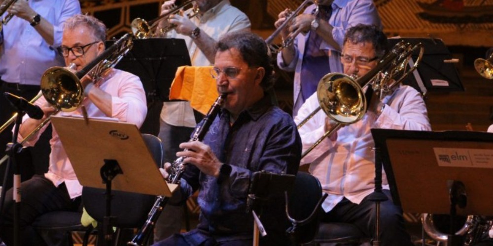 Imagem Big Band da Escola Livre de Música se apresenta no Teatro de Arena nesta Quarta-feira