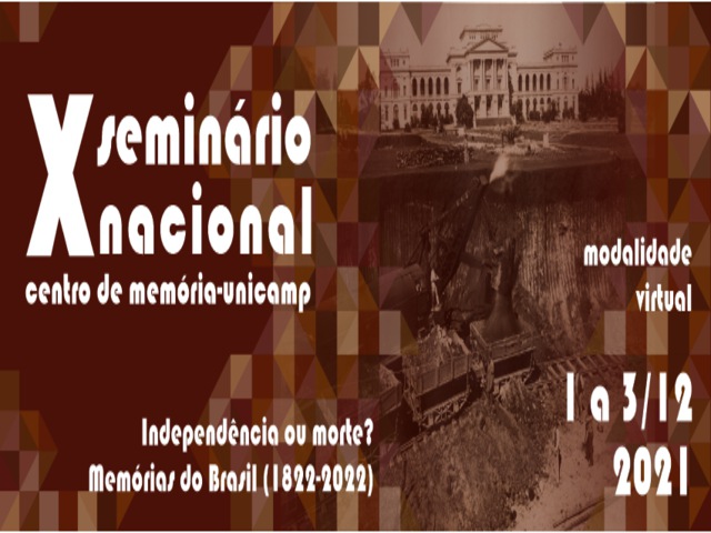Imagem X Seminário Nacional do Centro de Memória Unicamp
