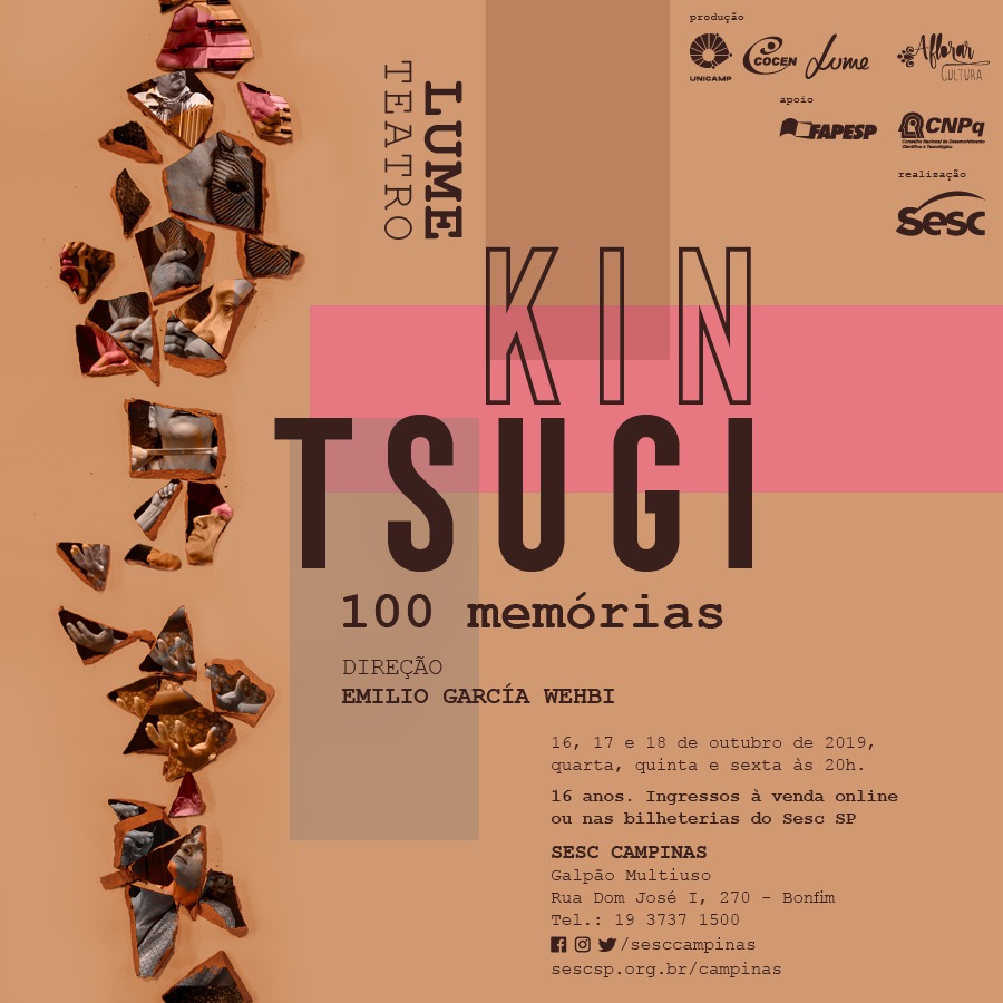 Imagem Kintsugi, 100 Memórias | Lume Teatro