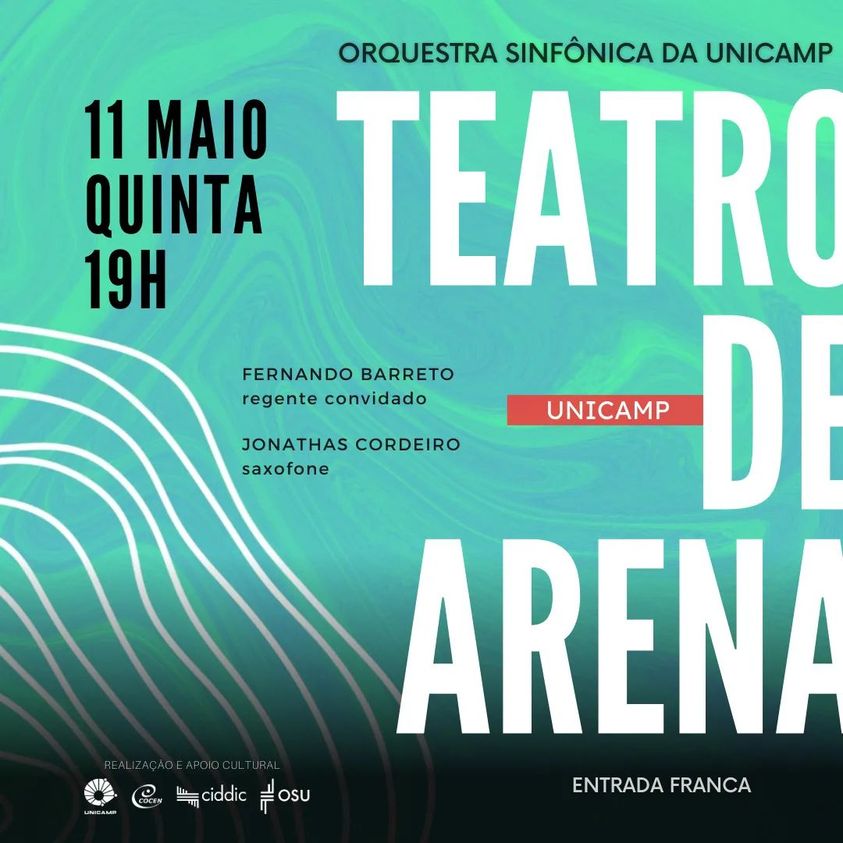 Imagem Orquestra Sinfônica da Unicamp apresenta concerto especial com maestro Fernando Barreto. Entrada gratuita!