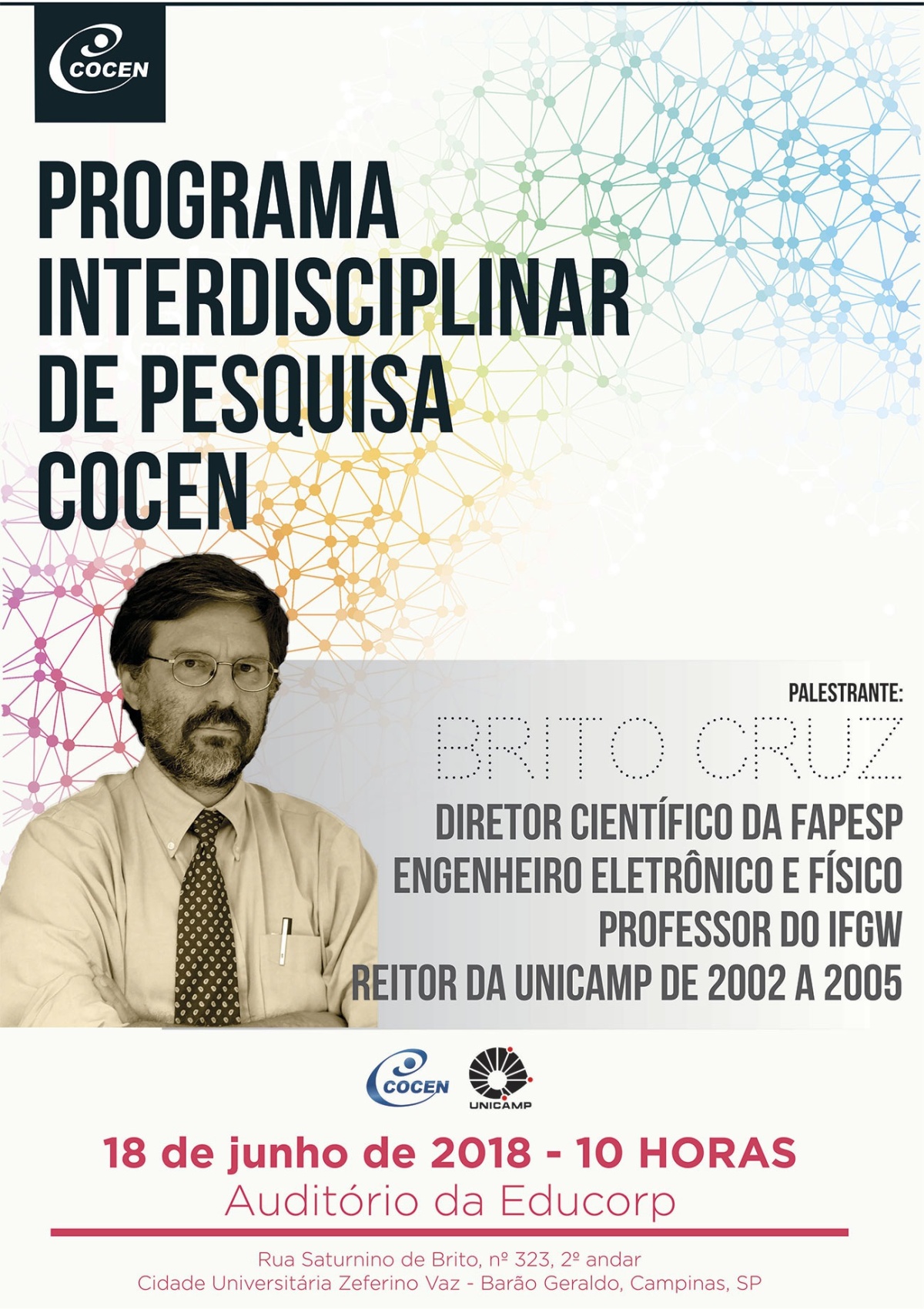 Imagem Cocen realiza segunda edição do Programa Interdisciplinar de Pesquisa