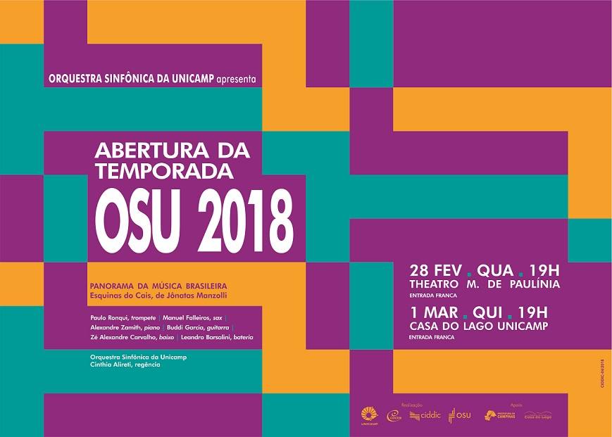 Imagem Orquestra Sinfônica da Unicamp inicia a temporada 2018