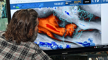 Imagem: Novo site do Cepagri deve facilitar o acesso à informação meteorológica e científica