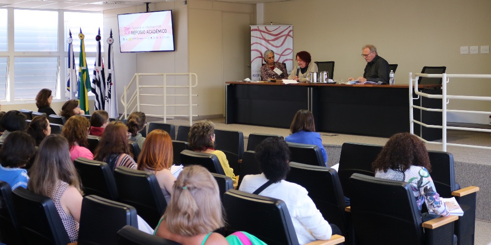 Imagem: I Seminário Internacional Refúgio Acadêmico reúne convidados de mais de 10 nacionalidades