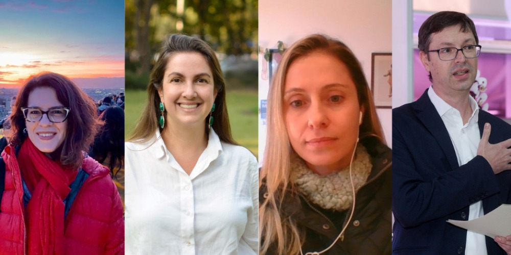 Ana Carolina Maciel (coordenadora da COCEN); Camila Borges (pesquisadora colaboradora do NEPA); e Aline Borges (pesquisadora do Nepam)