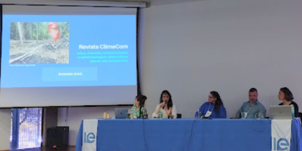 Imagem Pesquisadora do Labjor participa do 1º Fórum de Mudanças Climáticas da Unicamp