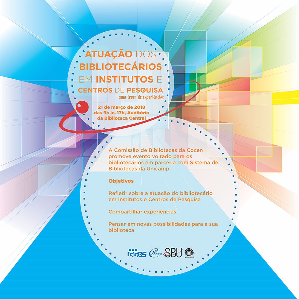 Imagem Cocen organiza evento para discutir a atuação de bibliotecários em centros de pesquisa