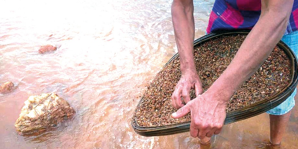 Imagem É possível um garimpo sustentável?