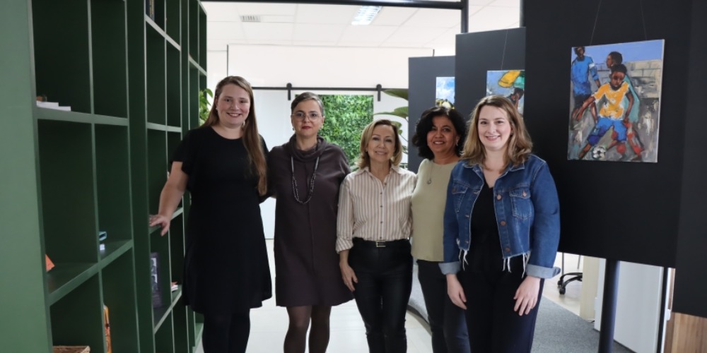 Imagem COCEN recebe visita da Diretoria Executiva de Relações Internacionais