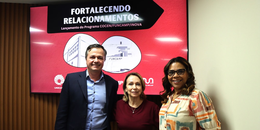 Imagem Programa COCEN/FUNCAMP/INOVA busca ampliar o impacto da ciência interdisciplinar na Unicamp