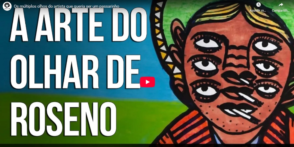 Imagem Os múltiplos olhos do artista que queria ser um passarinho