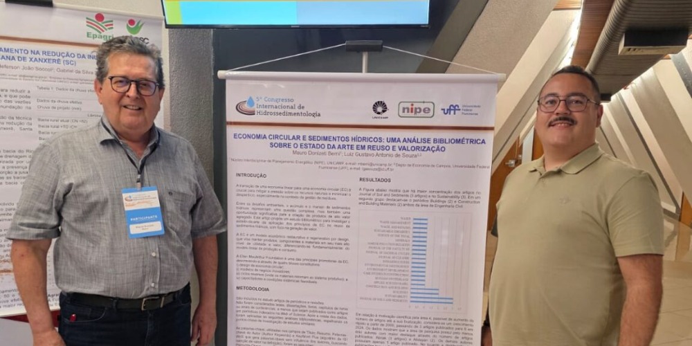Imagem Pesquisadores apresentam estudo sobre economia circular em congresso internacional