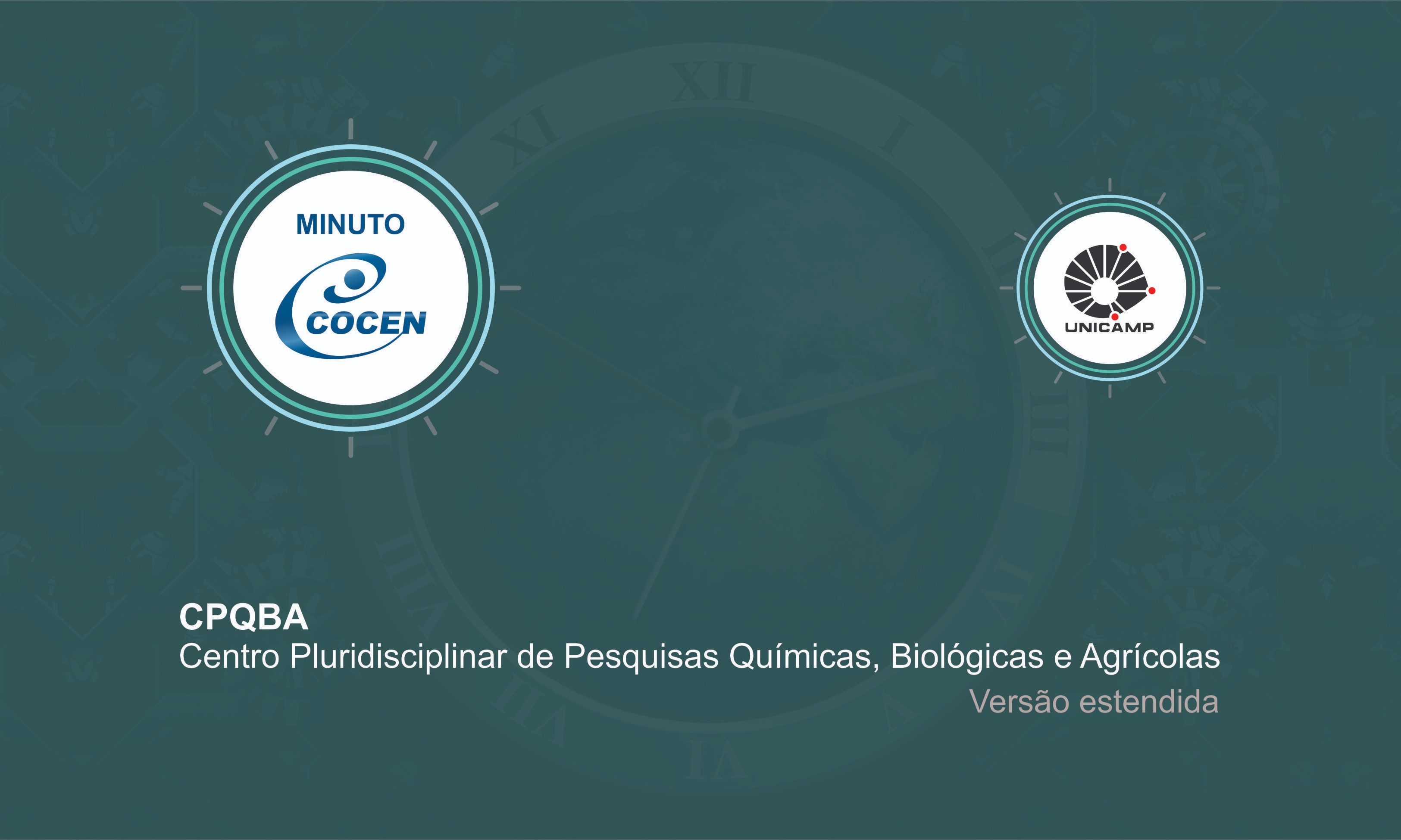 Imagem vídeo: CPQBA - Centro Pluridisciplinar de Pesquisas Químicas, Biológicas e Agrícolas (versão estendida)
